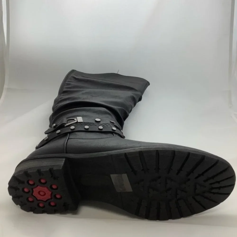 NEW ReLife Debra Knee High Boot in Black - Picture 11 of 11